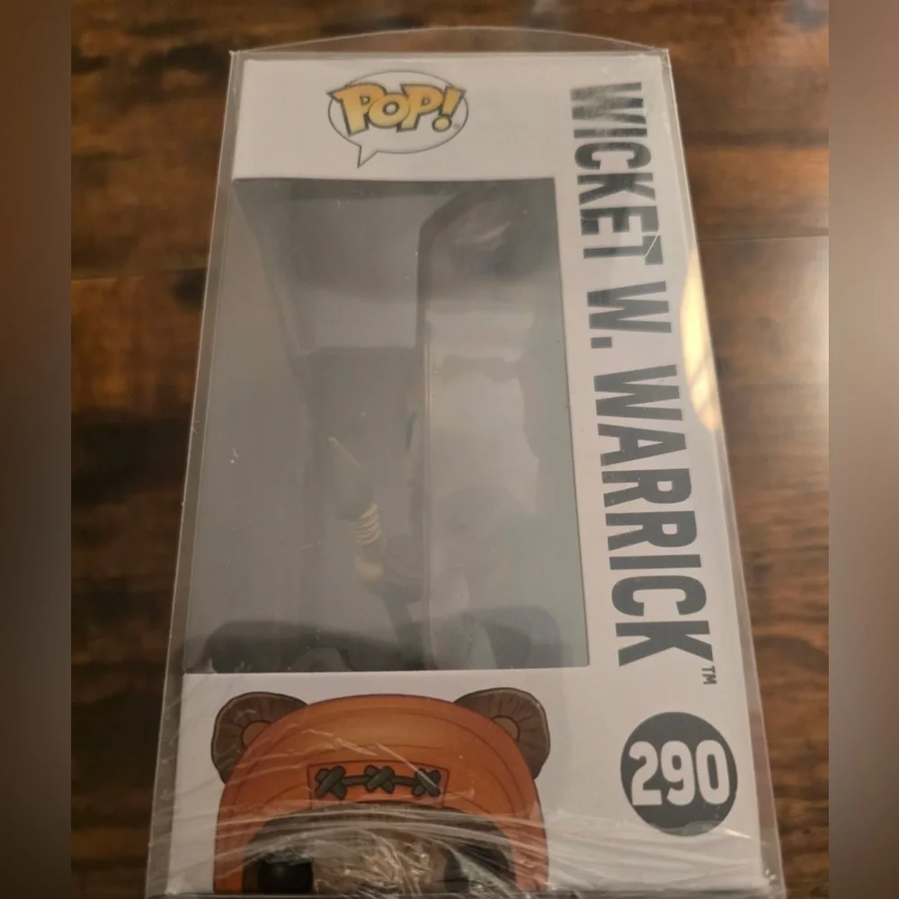 Funko Pop Star Wars #290 Wicket W Warrick Protector Case - Picture 3 of 5